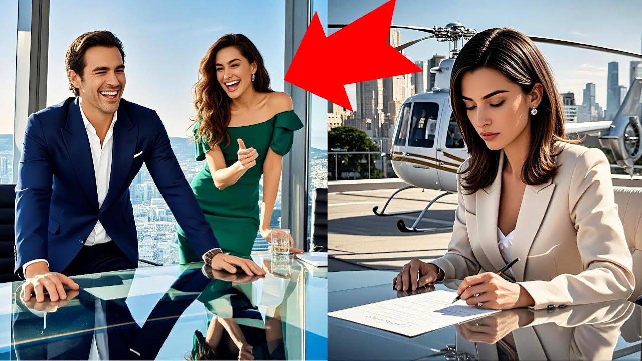 todos pensaron que había perdido tras el divorcio — hasta verla subir al jet de un billonario