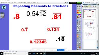 Repeating Decimals to Fractions Part 2