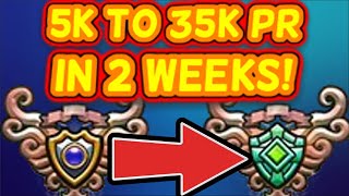 FARMING 5,000-35,000 PR IN 2 WEEKS! (NO CRYSTAL GEMS) | Trove Power Rank Guide