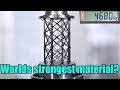 How Strong is Super Material Isotruss? Hydraulic Press Test!