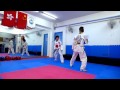 Taekwondo super kicks 360 kick series