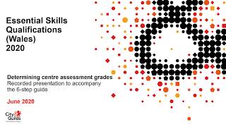 Essential Skills Wales Qualifications – Determining centre assessed grades