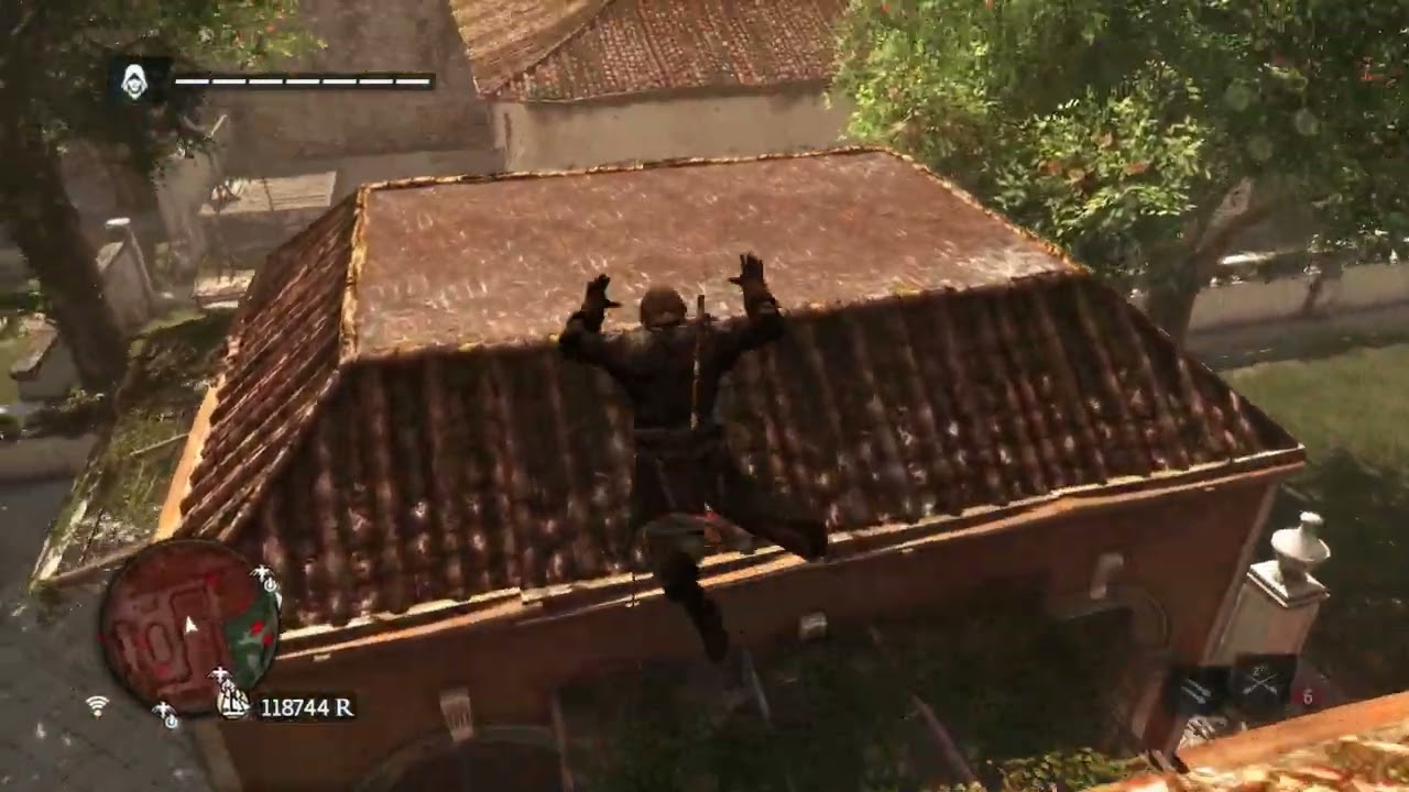 Assassin's Creed IV: Black Flag - Free-running through Governor Torres' Mansion [RTGI Showcase]