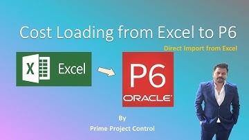 Cost Loading into Primavera P6 from Excel #primavera #costloading #projectcontrols #planning