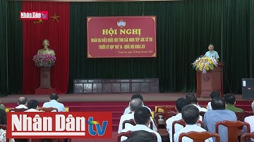 Bộ trưởng Bộ Công an tiếp xúc cử tri tại Bắc Ninh