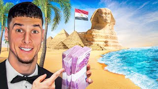 ZIVOT NA MORU SA 5€ vs 500€ *egipat najjaci do sad*