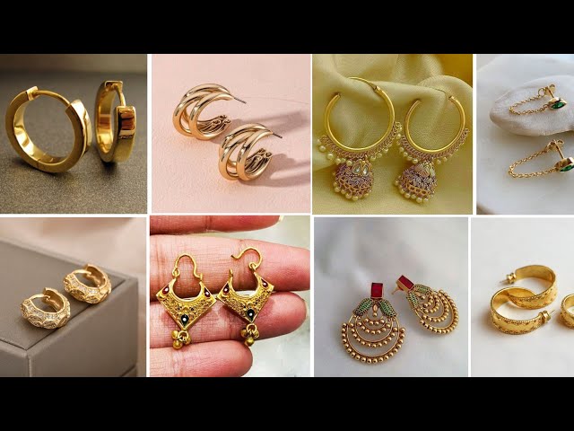 Buy Bali Gold Earrings Online In India - Etsy India