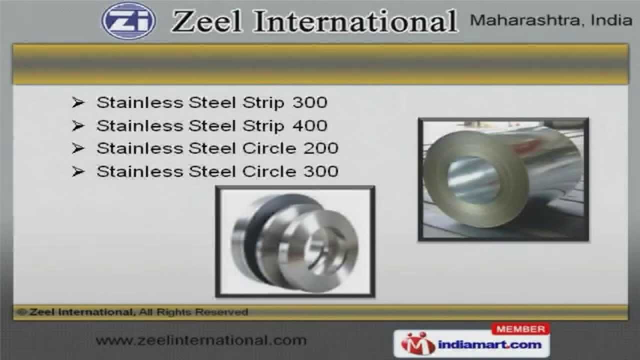 Stainless Steel Products by Zeel International, Mumbai YouTube