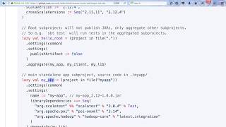 Using SBT for Scala development
