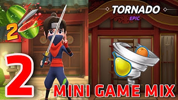 Fruit Ninja 2 Part #2 Mini Game Mix (Android/iOS) Gameplay Walkthrough