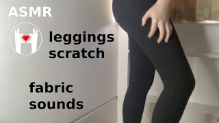 ASMR Scratching Sports Leggings - Fabric Sounds for Sleep