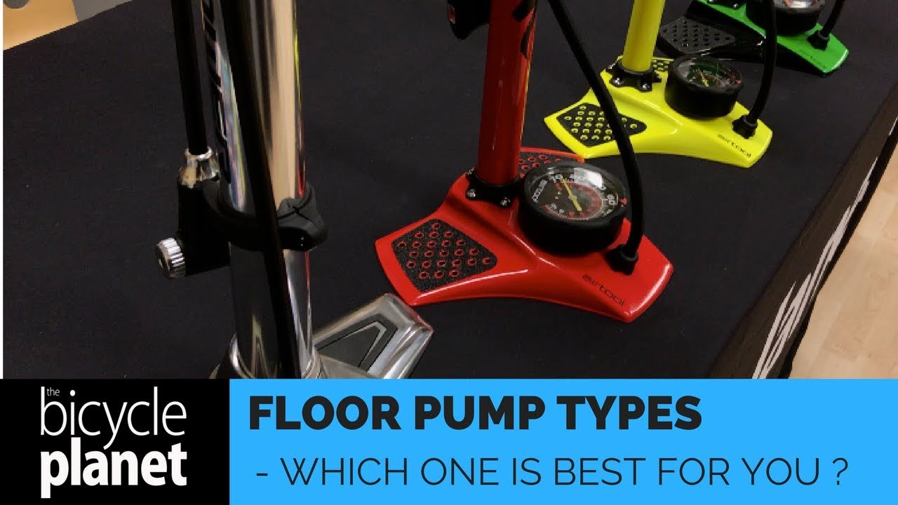 different types of bicycle pumps
