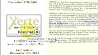 01b - Xerte - Downloading Xerte to your PC