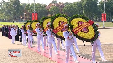 Lãnh đạo Đảng, Nhà nước tưởng niệm các Anh hùng liệt sỹ