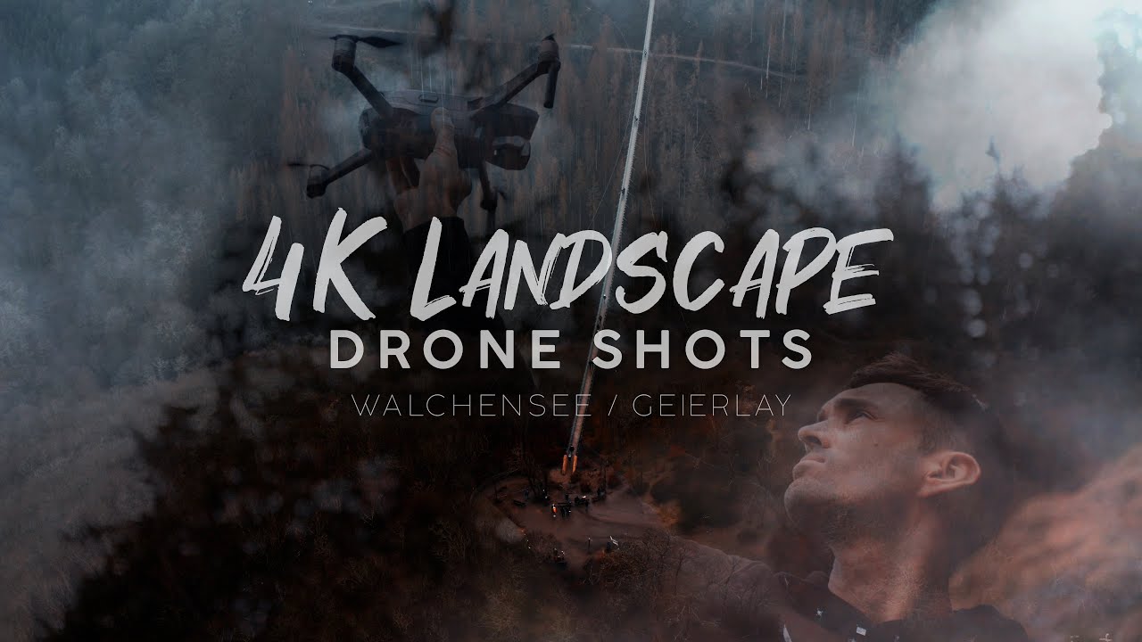 4k Landscape Drone Shots (Walchensee & Geierlay)