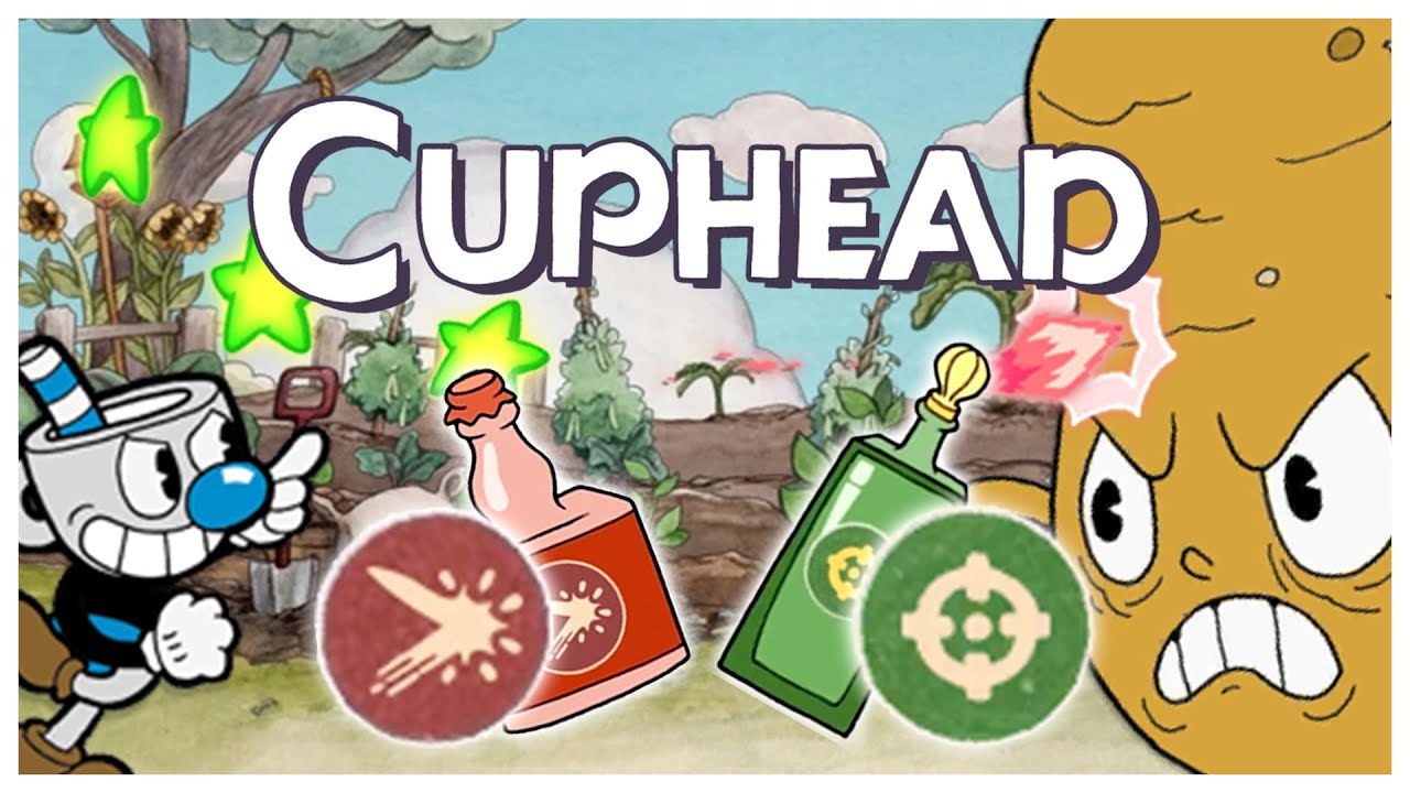 Cuphead Chaser Vs "Popped" Crackshot (Damage Comparison) YouTube