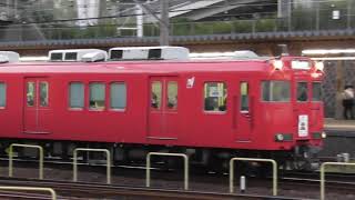 名鉄6000系6030F+6800系6826F　金山