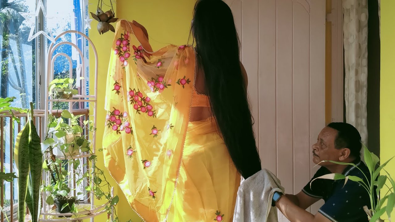 Hair Drying Vlog | How to Dry Long Hair 