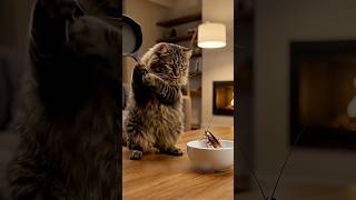 Oh no kitty 🫢🤣 #funny #cat #comedy #trending #youtubeshorts #shorts #shortvideo
