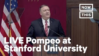 U.S. Secretary of State Mike Pompeo Delivers Remarks to Stanford University | LIVE | NowThis