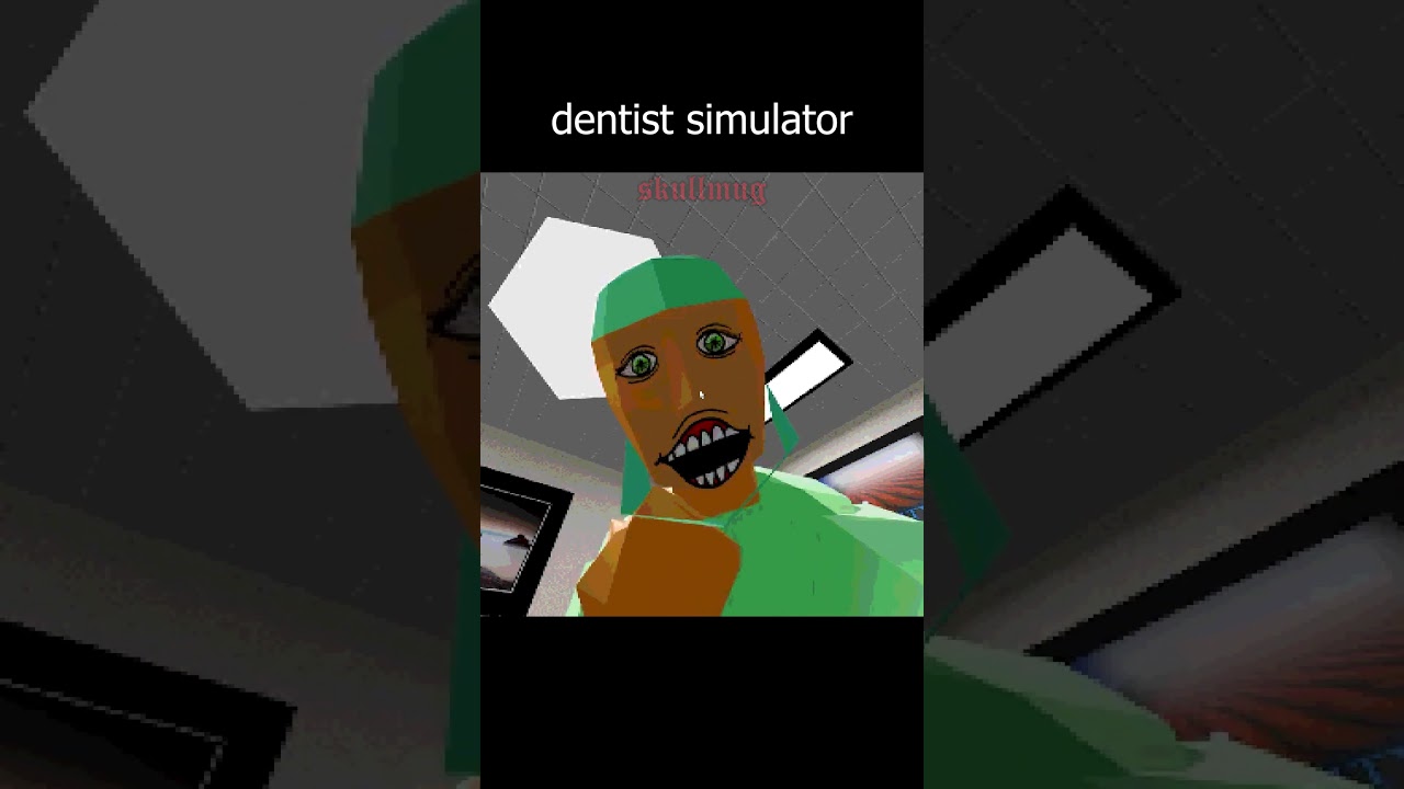 dentist simulator #shorts #dentist #medical #comedy #funny #memes #gaming