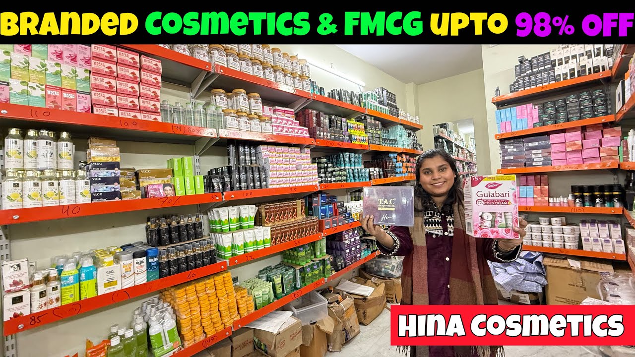 98% Discount🔥😍 | Branded Cosmetic Wholesale Market | Cheapest FMCG Products Wholesale Market