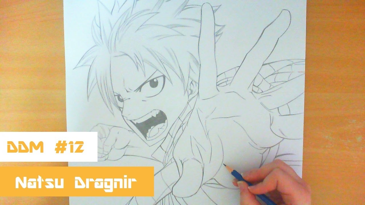 Dessin De Manga 12natsu Dragnir Fairy Tail