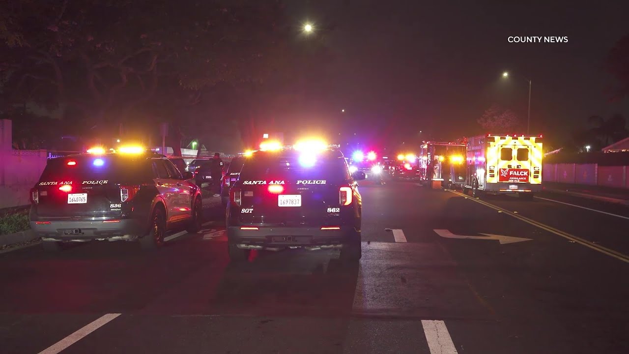 One Dead, Another Injured In Double Shooting | Santa Ana, CA - YouTube