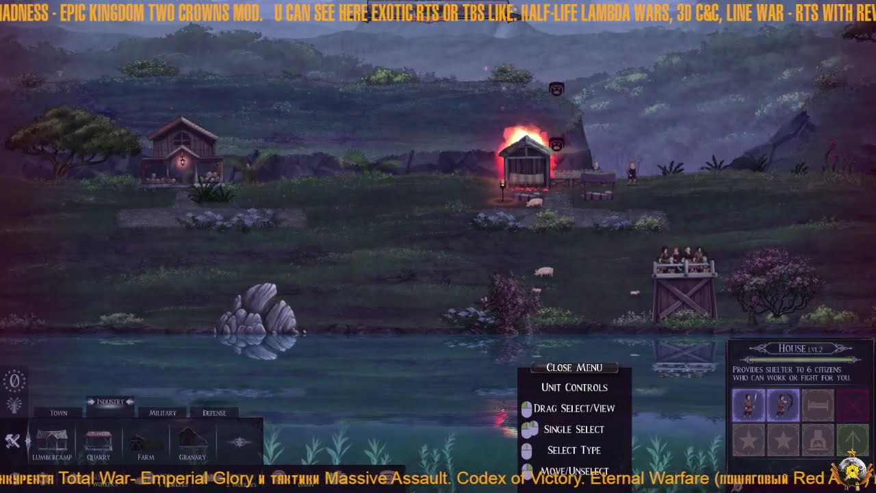 ♛ Realms of Madness ♔ эпичная стратегия вдохновленная Kingdom Two Crownslike epic RTS ♔130♛RU/EN♔