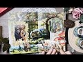 ASMR Journal with Me 🌲 | Forest Collage & Soft Paper Sounds