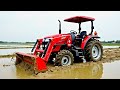 Tractors plowing and cultivating farmland#farming #machien #famer
