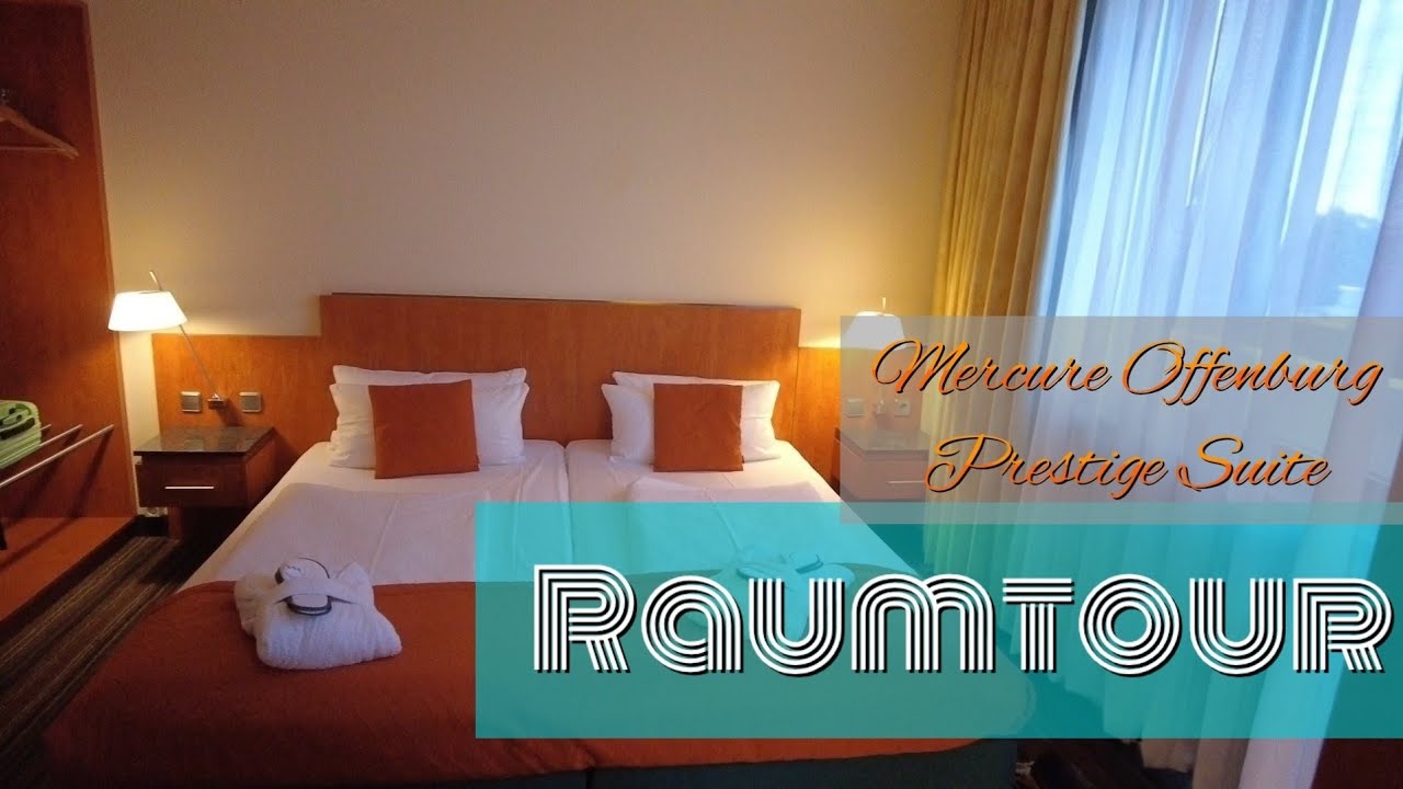 Strategisch perfekt und Platz ohne Ende: Roomtour durch die Prestige Suite im Mercure Offenburg
