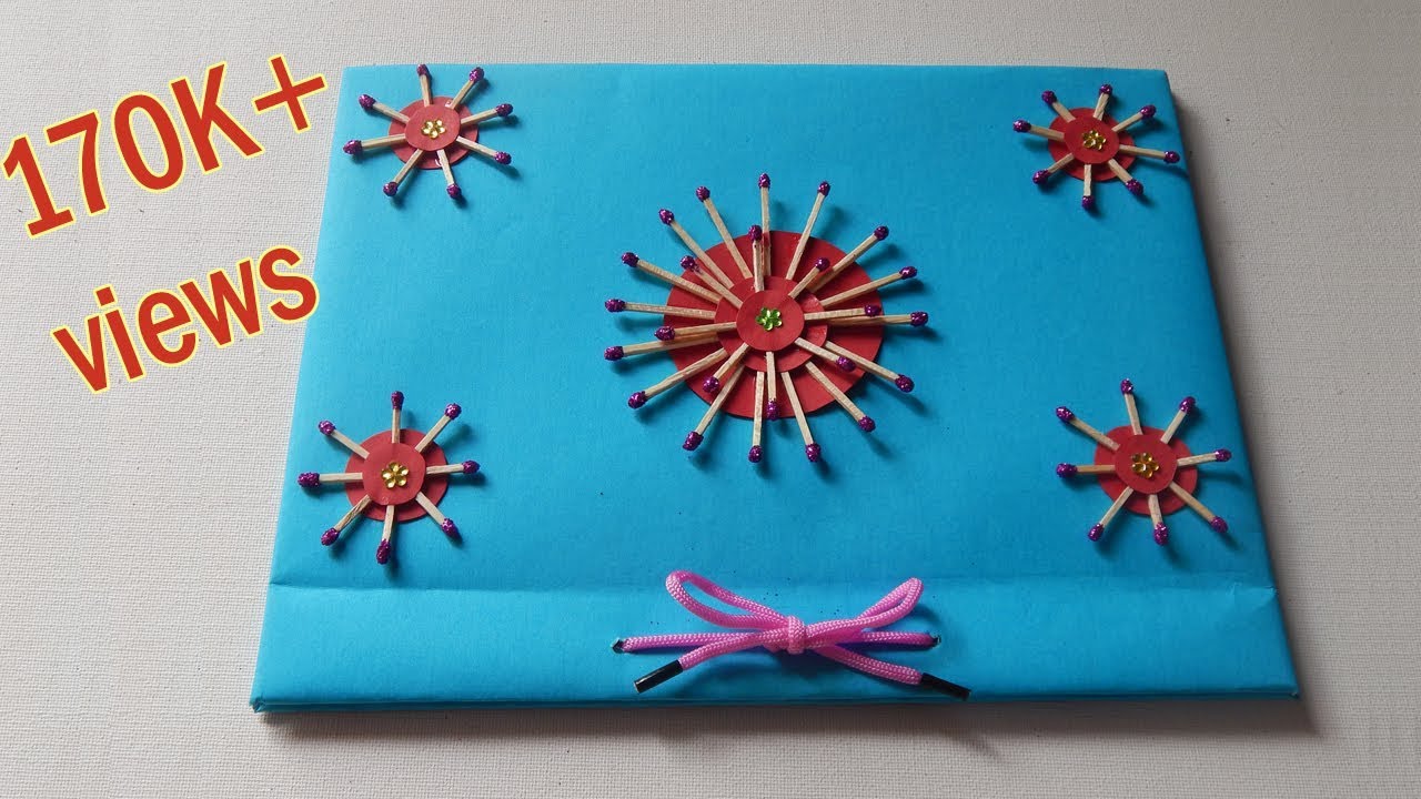 How To Decorate File Cover front Page Project File Cover Decoration 