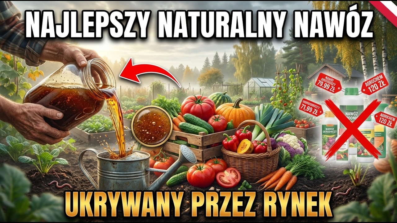 Nigdy więcej nie kupuj nawozu — zrób go w domu i miej go na zawsze