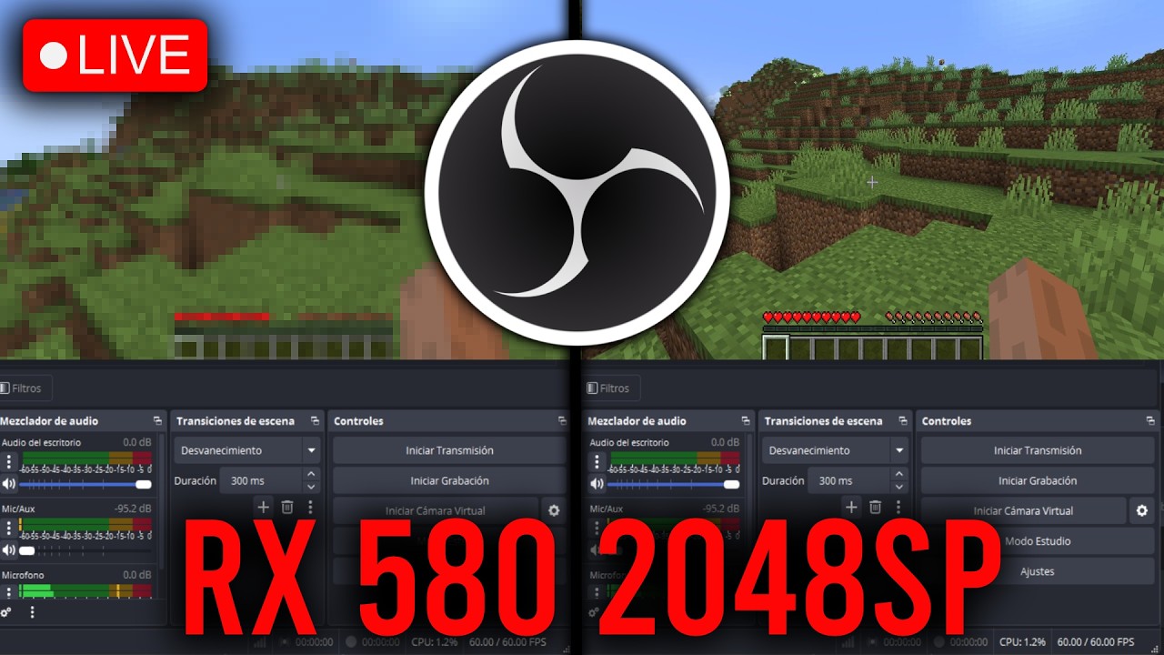 ¡Configura OBS para la RX 580 fácil y rápido!