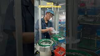 Circuit breaker Assembly Line in Action #manufacturing #shorts