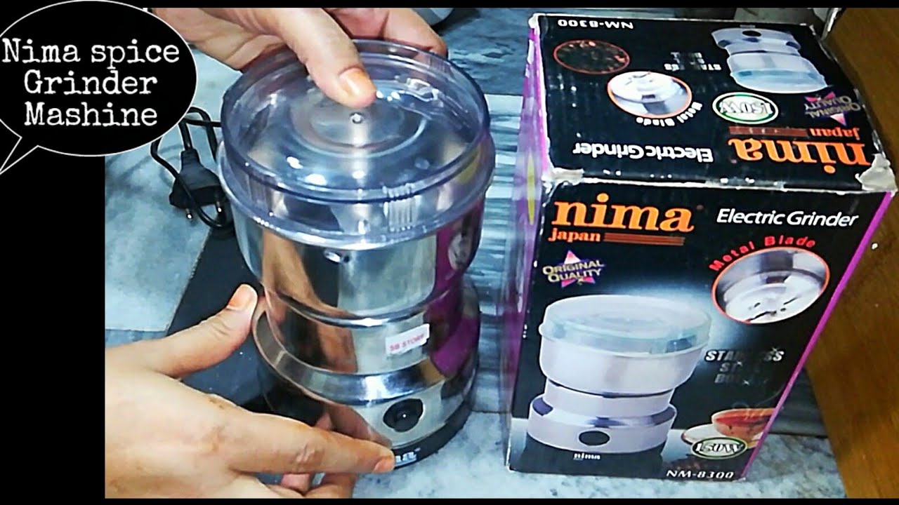 How to use Nima Spice GrinderNima GrinderNima Spice Grinder by