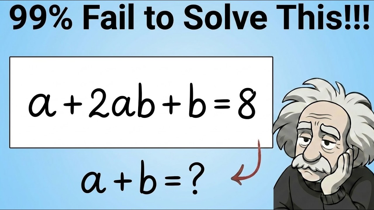 Italy I can you solve this?? I Olympiad Math Problem - YouTube
