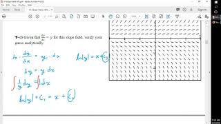 solving differential equation analytically