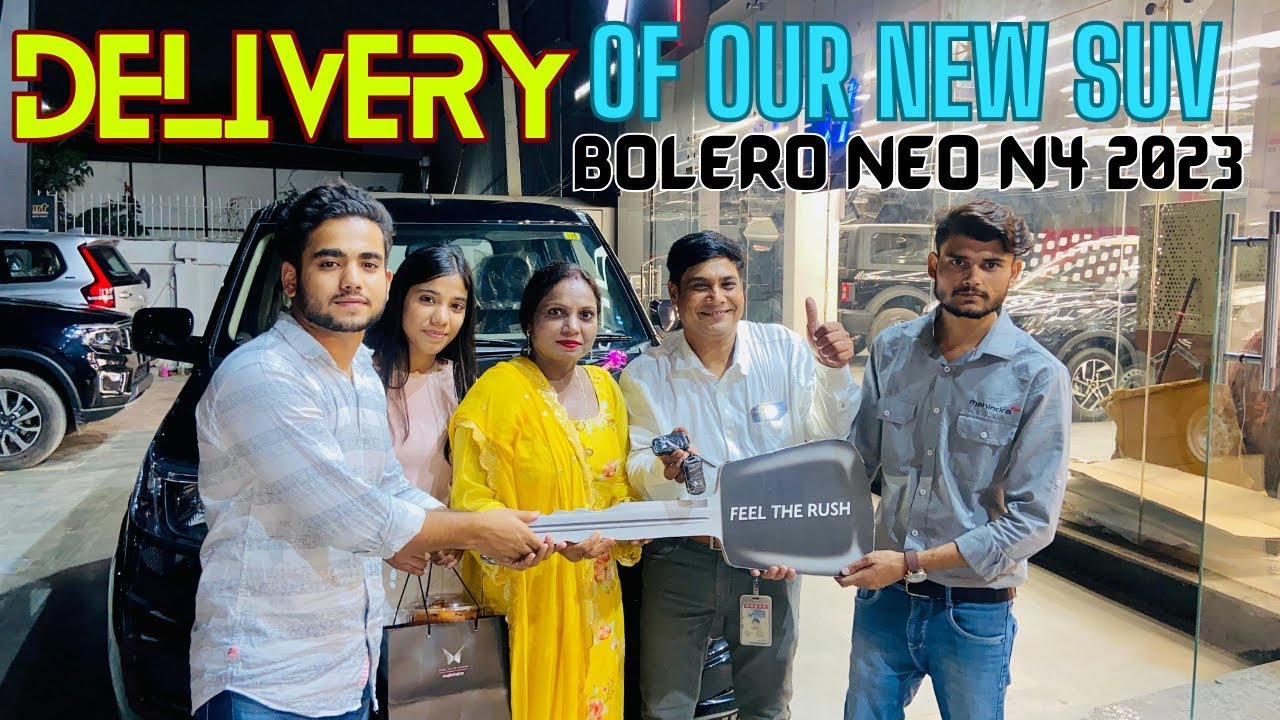 Taking Delivery Of Mahindra Bolero Neo N4 2023🔥 | Bolero Neo 2023 | Mahindra