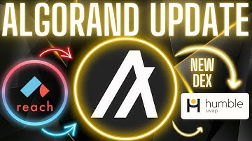 ALGORAND UPDATE! NEW DEX HUMBLESWAP IS COMING! INTERVIEW WITH REACH & HUMBLE CEO CHRIS SWENOR!!