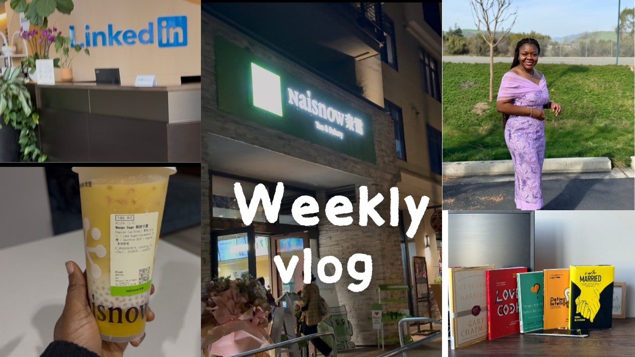 Week 5 of 52- Lunch at LinkedIn|Song Recording|Journaling|Relationship &Books|Night-out #2026 #song
