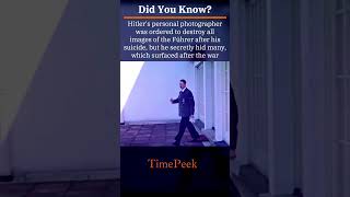 Forbidden Hitler Images: The Photographer's Daring Secret! #didyouknow#history#timepeek#hitler#facts