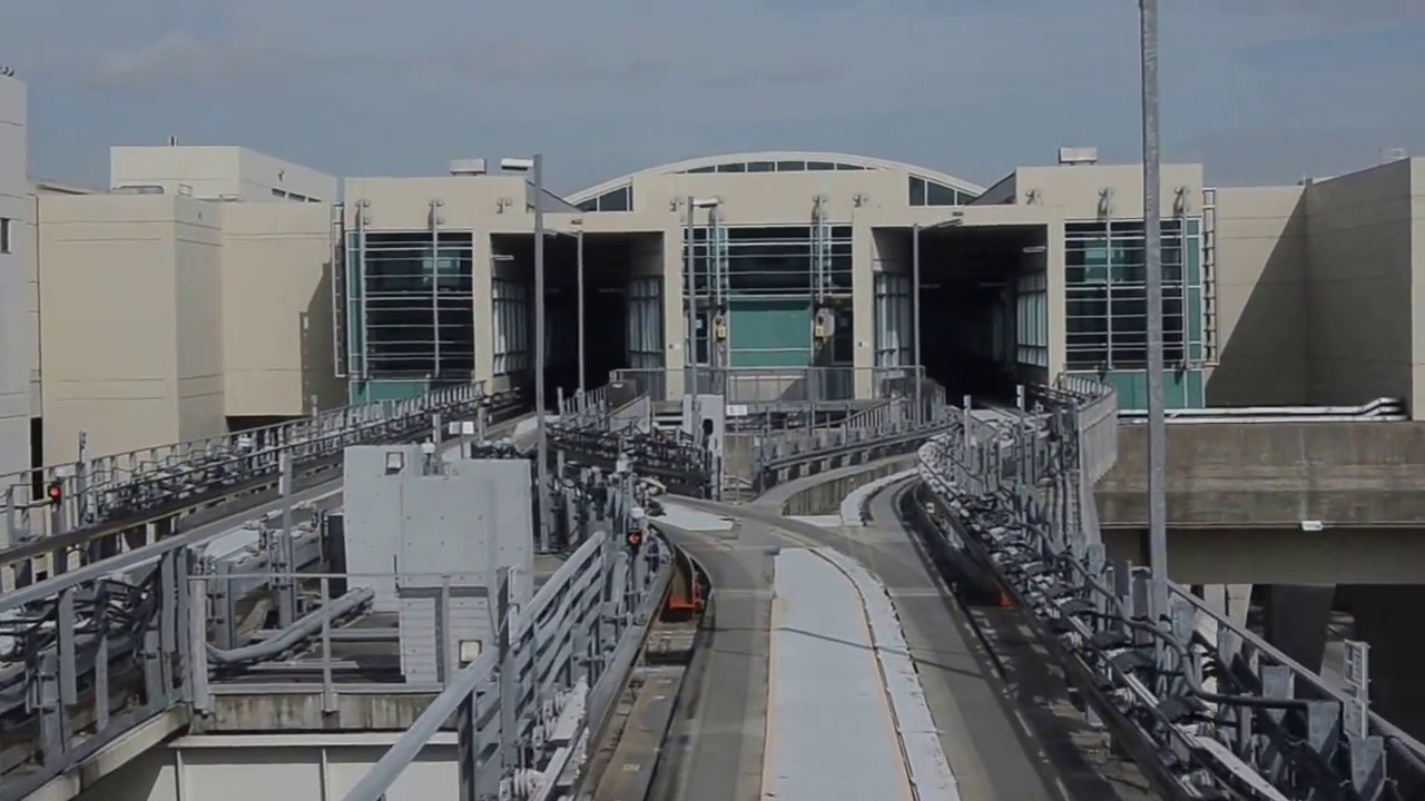 MIA Mover cab ride airport to Miami Intermodal Center YouTube