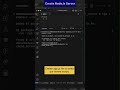 Create NodeJs Server with Express | EasyCoding