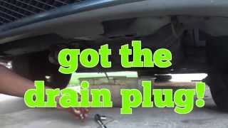 HOW TO CHANGE THE OIL on a 2001 MAZDA MPV VAN