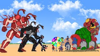 Team Hulk,Spiderman,Ironman & Evolution of VENOM2:Returning from the Dead SECRET|SUPER HEROES MOVIES