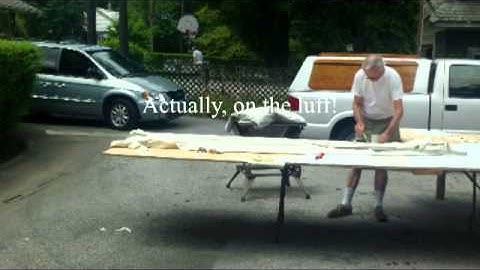 MAKE YOUR OWN SAILS--PART 2--Making the Sail.