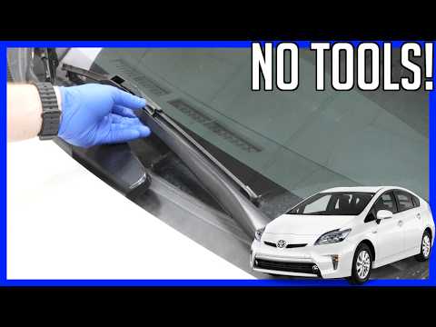 How To Replace Windshield And Rear Wiper Blades 2010-2015 | No Tools!