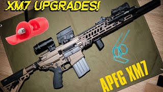 APFG XM7 Quick Upgrades! Crimson NPAS and WaDy Hammer Spring Install